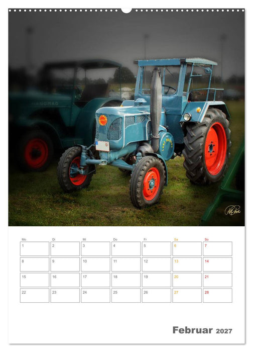 Oldtimer - mein Trecker (CALVENDO Wandkalender 2027)