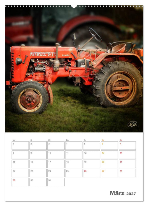 Oldtimer - mein Trecker (CALVENDO Wandkalender 2027)