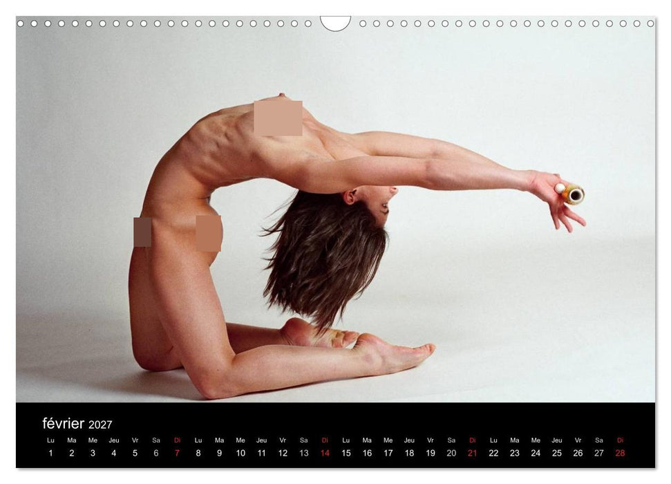 La gym en images (CALVENDO Calendrier mensuel 2027)
