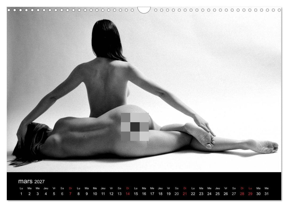 La gym en images (CALVENDO Calendrier mensuel 2027)