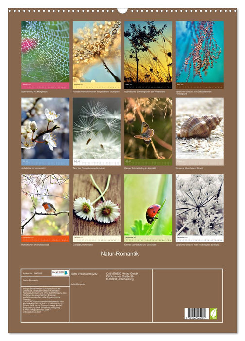 Natur-Romantik (CALVENDO Wandkalender 2027)