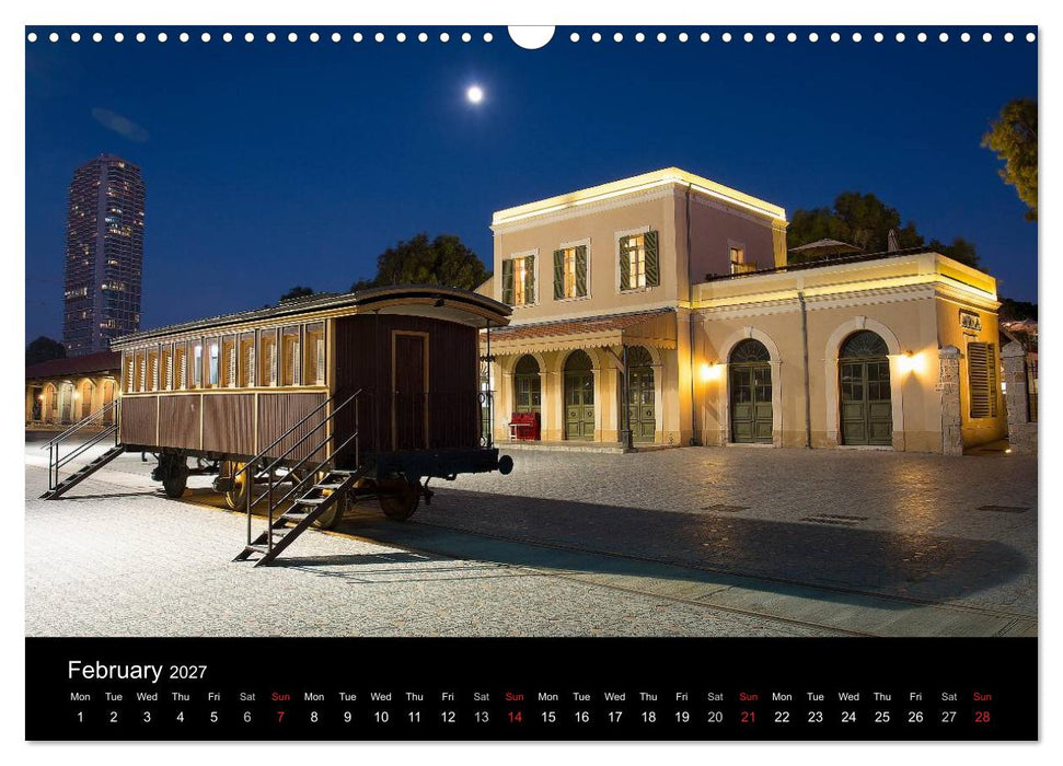 Monuments of Israel 2027 (CALVENDO Monthly Calendar 2027)
