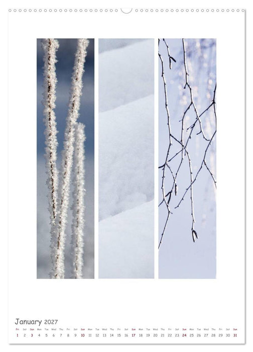 Colours of Nature - Triptycha (CALVENDO Premium-Calendar 2027)