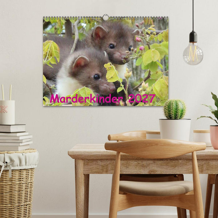 Marderkinder (CALVENDO Wandkalender 2027)