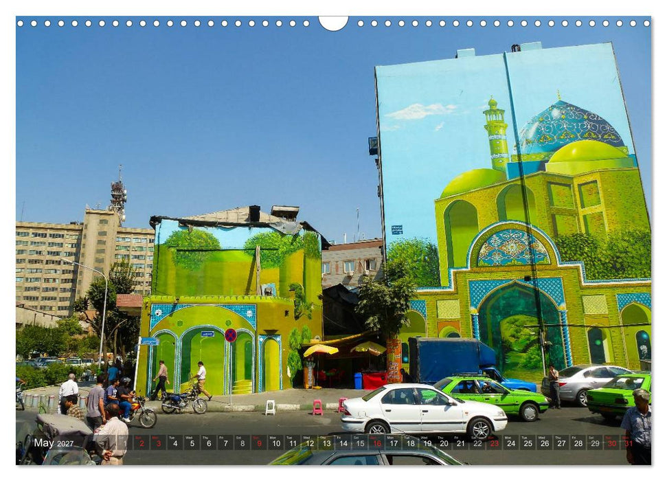 A journey through Iran (CALVENDO Monthly Calendar 2027)