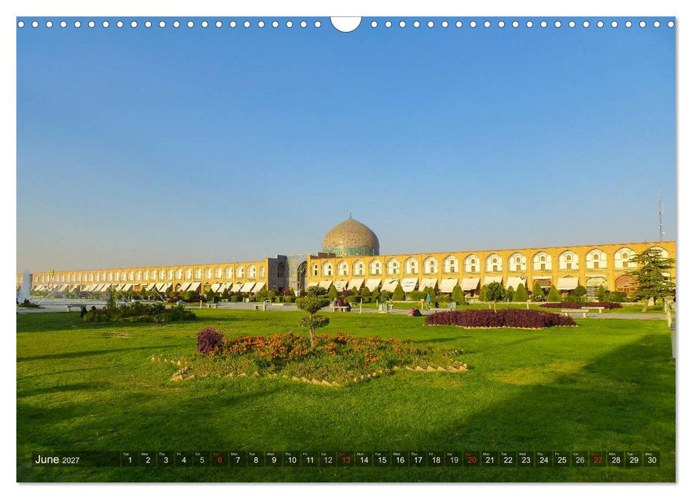 A journey through Iran (CALVENDO Monthly Calendar 2027)