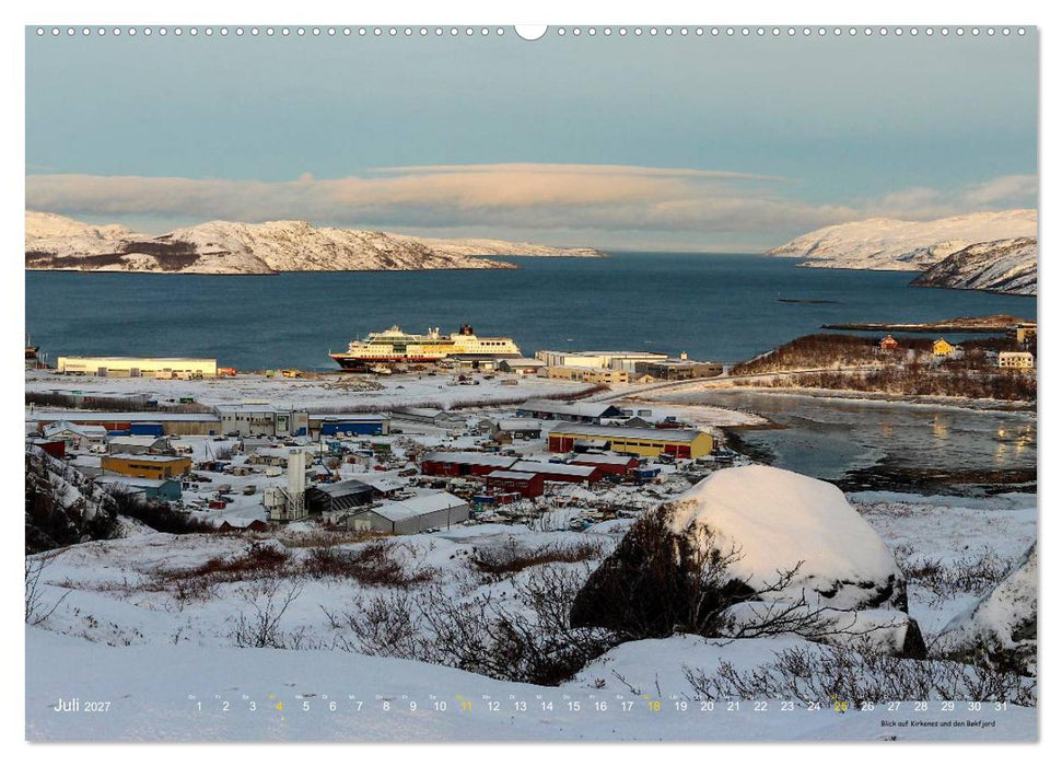 Hurtigruten im Winter - Hunting the light (CALVENDO Premium Wandkalender 2027)