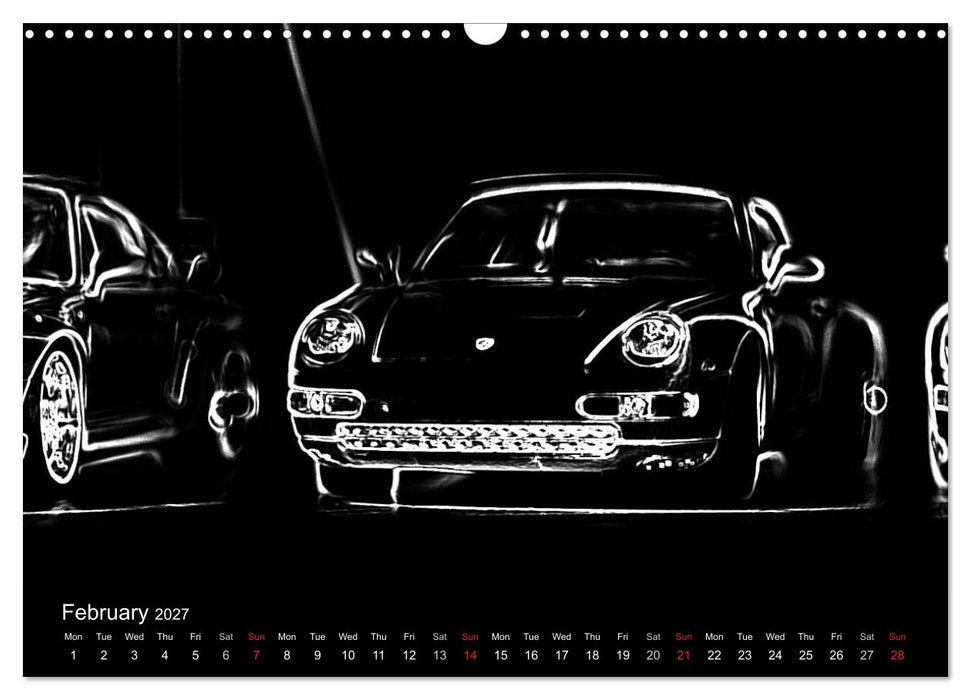 911 Lines (CALVENDO Monthly Calendar 2027)