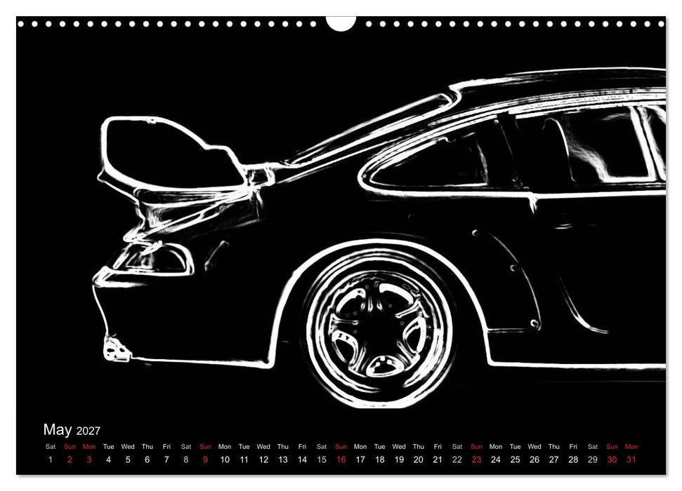 911 Lines (CALVENDO Monthly Calendar 2027)