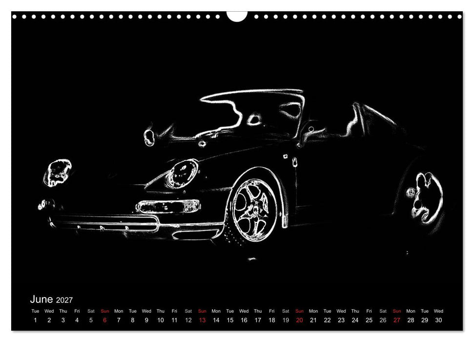 911 Lines (CALVENDO Monthly Calendar 2027)