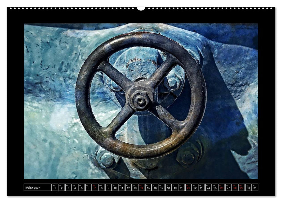 Industrie-Kunst 2027 (CALVENDO Wandkalender 2027)