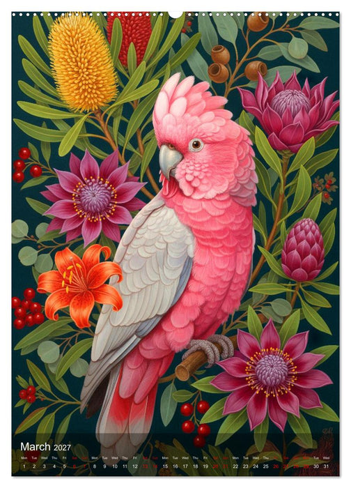 Where Colors Take Flight (CALVENDO Monthly Calendar 2027)