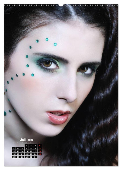 Extrem Make-Up Portraits (CALVENDO Premium Wandkalender 2027)