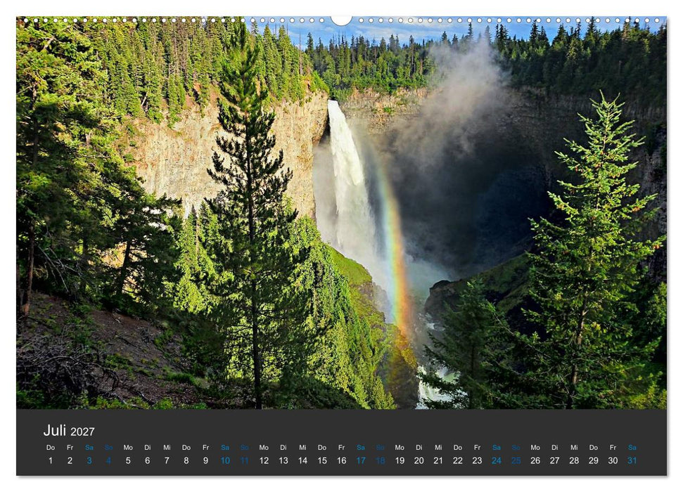 Der weite Westen Kanadas - Banff und Yoho National Park (CALVENDO Premium Wandkalender 2027)