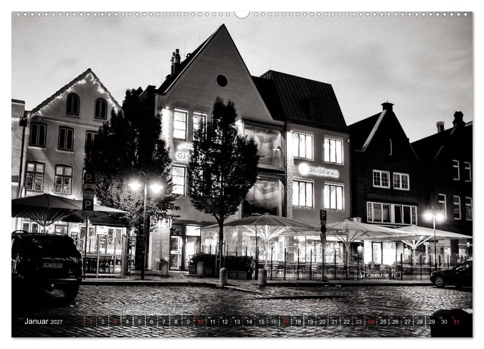 Ein Blick auf Husum (CALVENDO Wandkalender 2027)