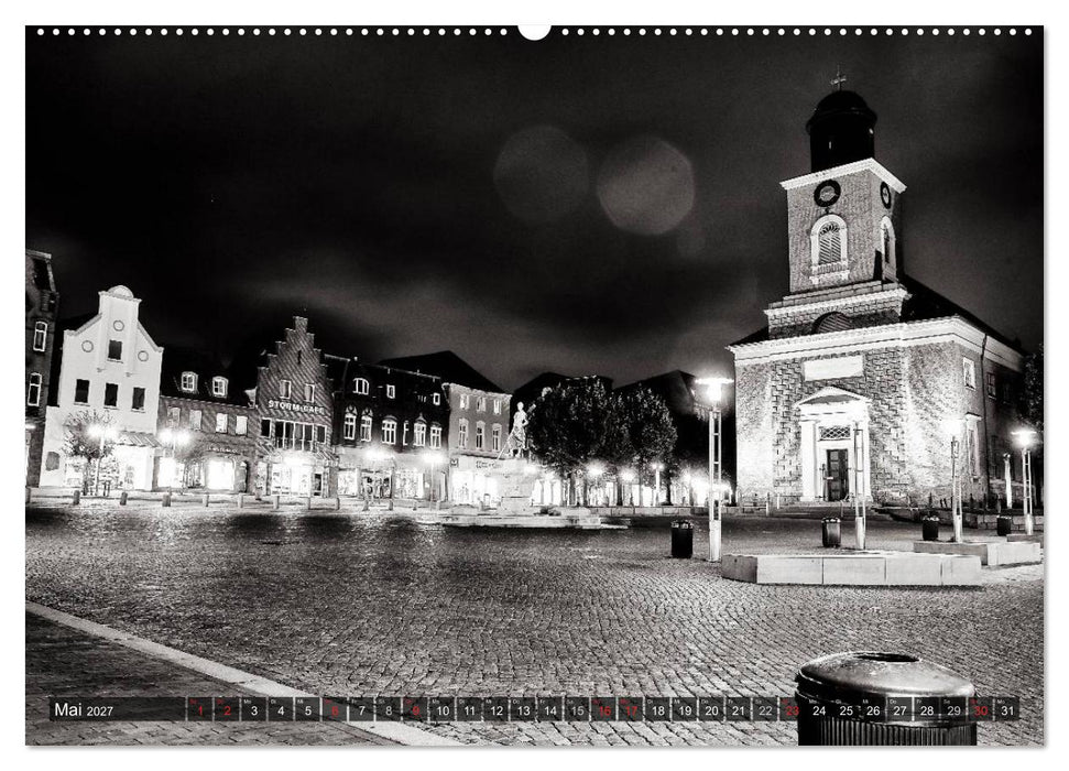 Ein Blick auf Husum (CALVENDO Wandkalender 2027)