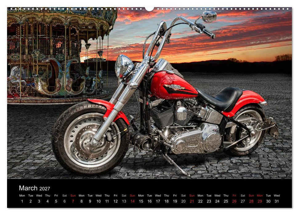 Motorbike Dreams (CALVENDO Premium-Calendar 2027)