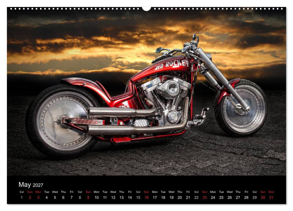 Motorbike Dreams (CALVENDO Premium-Calendar 2027)