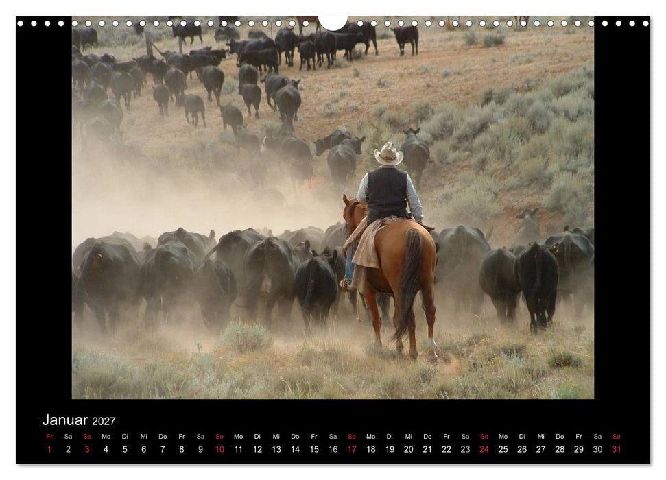 City Slickers - Ranchurlaub (CALVENDO Wandkalender 2027)
