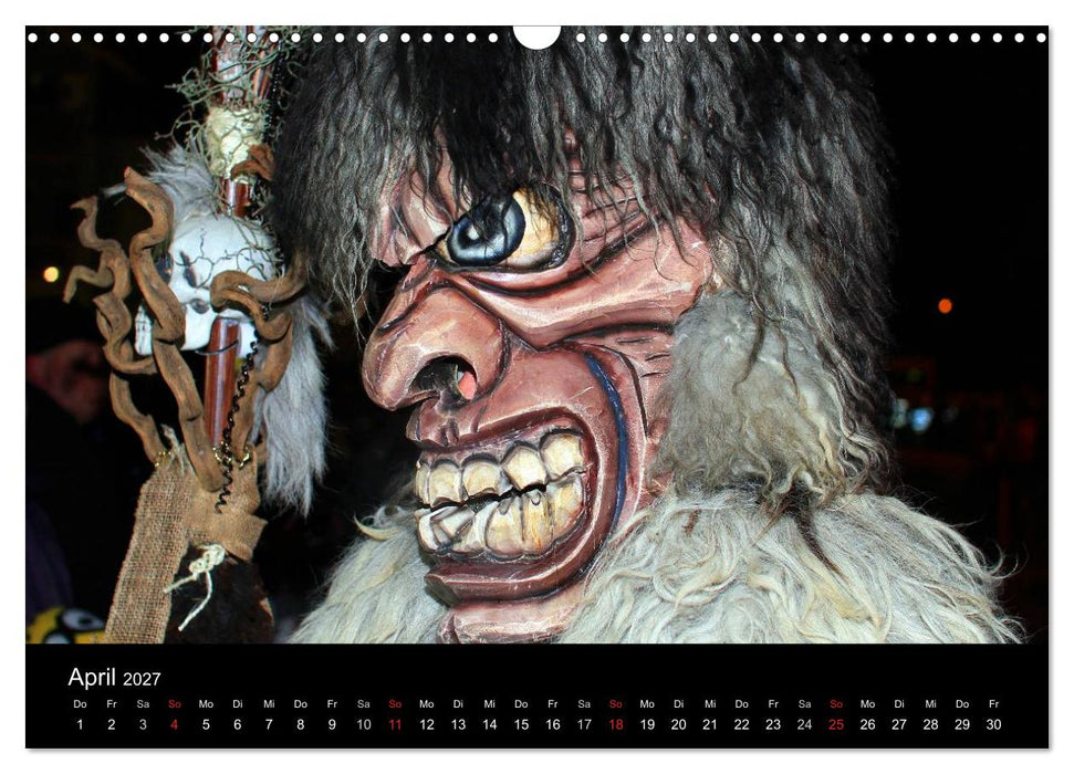 Perchten 2027 (CALVENDO Wandkalender 2027)