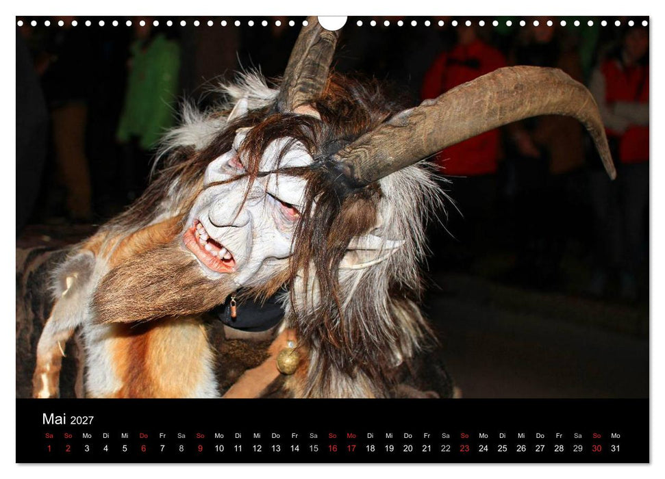 Perchten 2027 (CALVENDO Wandkalender 2027)