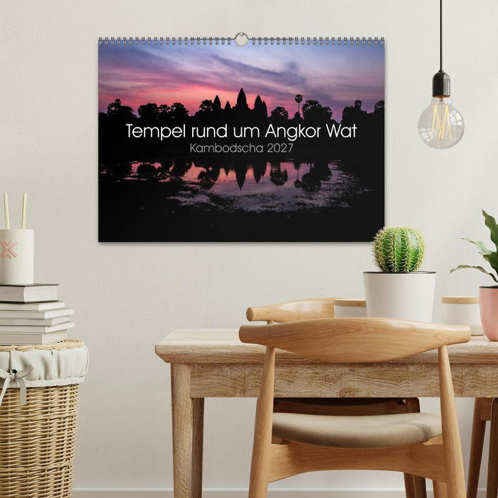 Tempel rund um Angkor Wat (CALVENDO Wandkalender 2027)