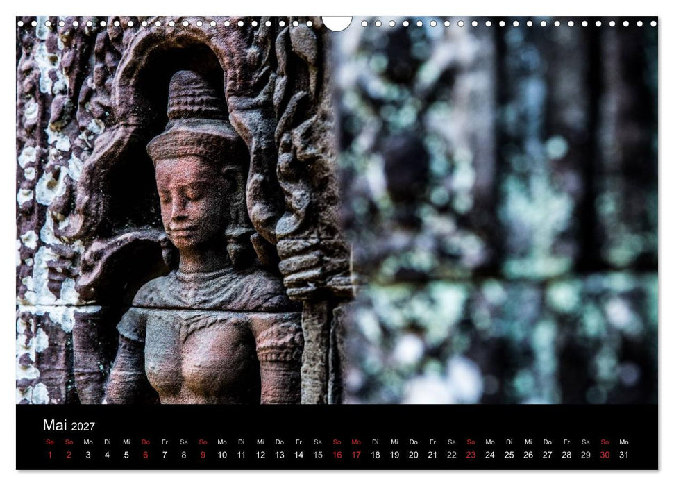Tempel rund um Angkor Wat (CALVENDO Wandkalender 2027)