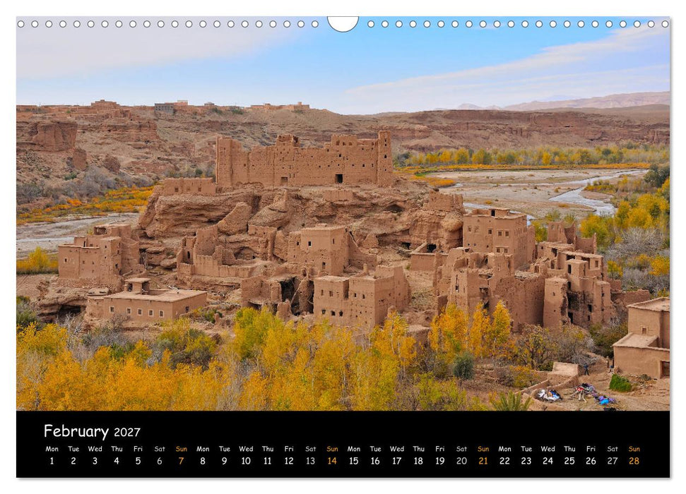 Impressions of Morocco 2027 (CALVENDO Monthly Calendar 2027)