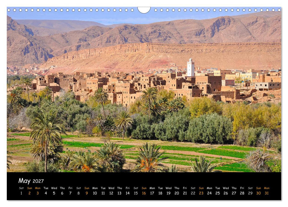 Impressions of Morocco 2027 (CALVENDO Monthly Calendar 2027)