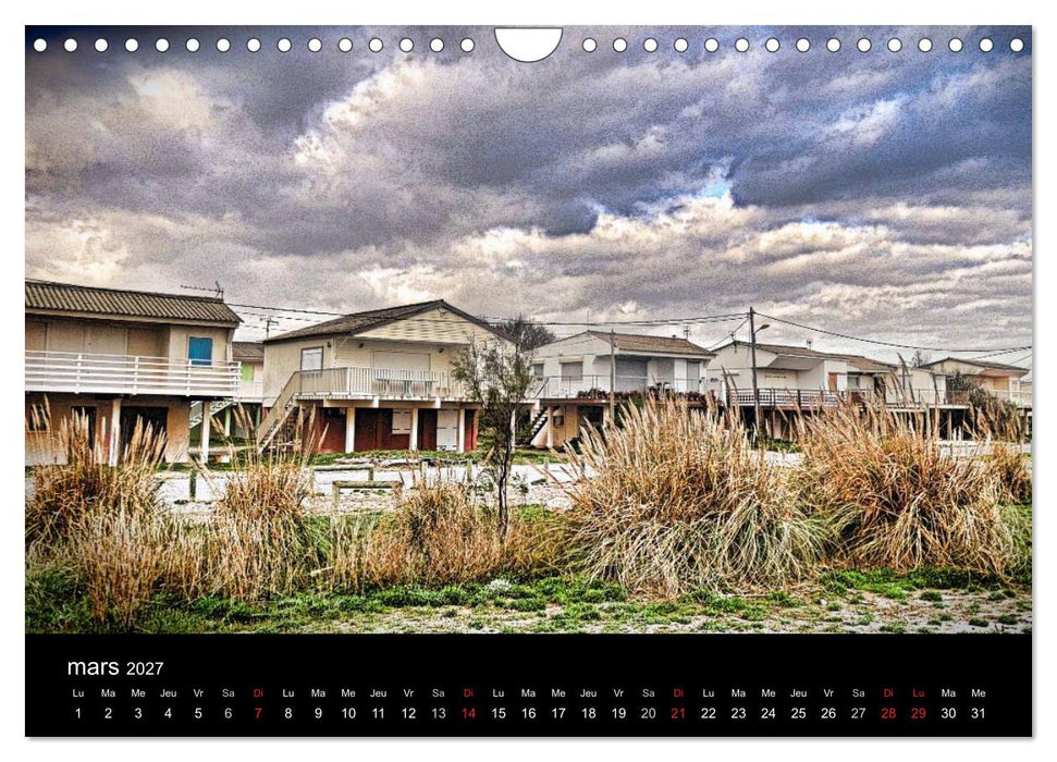 Gruissan-Les-Chalets (CALVENDO Calendrier mensuel 2027)
