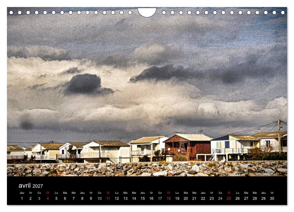 Gruissan-Les-Chalets (CALVENDO Calendrier mensuel 2027)