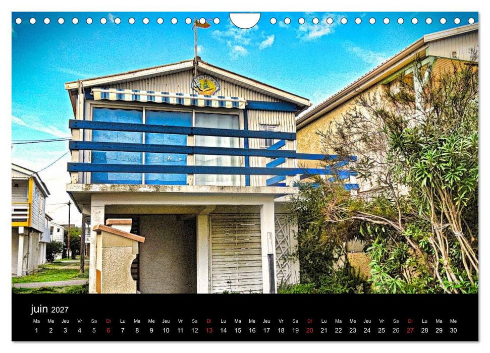 Gruissan-Les-Chalets (CALVENDO Calendrier mensuel 2027)
