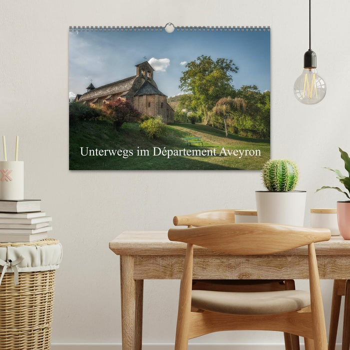 Unterwegs im Département Aveyron (CALVENDO Wandkalender 2027)