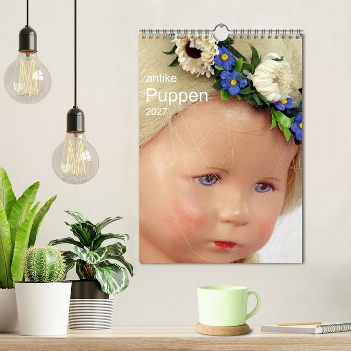 antike Puppen 2027 (CALVENDO Wandkalender 2027)