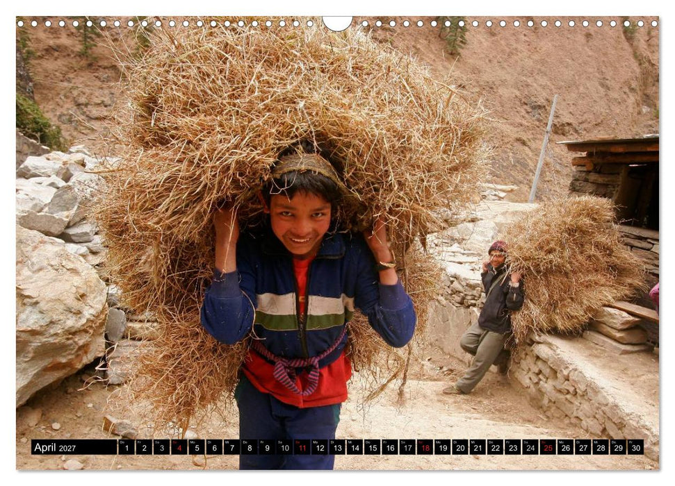 Nepal - Jomsom Trek (CALVENDO Wandkalender 2027)
