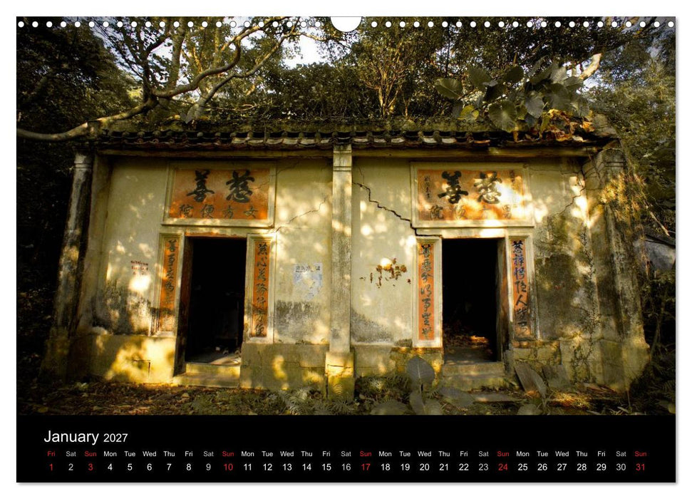 Monuments of Hong Kong 2027 (CALVENDO Monthly Calendar 2027)
