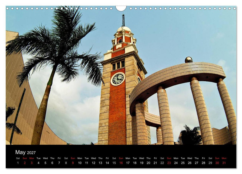 Monuments of Hong Kong 2027 (CALVENDO Monthly Calendar 2027)