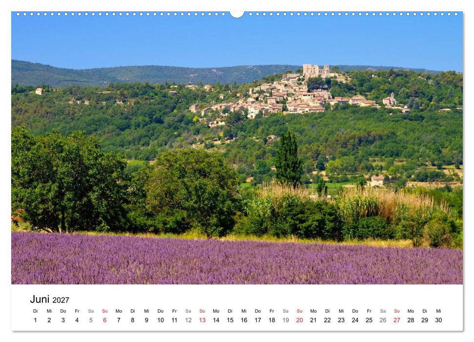 Provence - Zwischen Meer und Alpen (CALVENDO Wandkalender 2027)