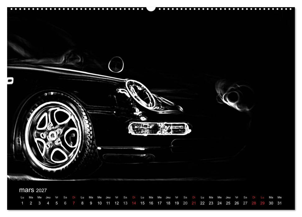 911 Lignes (CALVENDO Calendrier supérieur 2027)