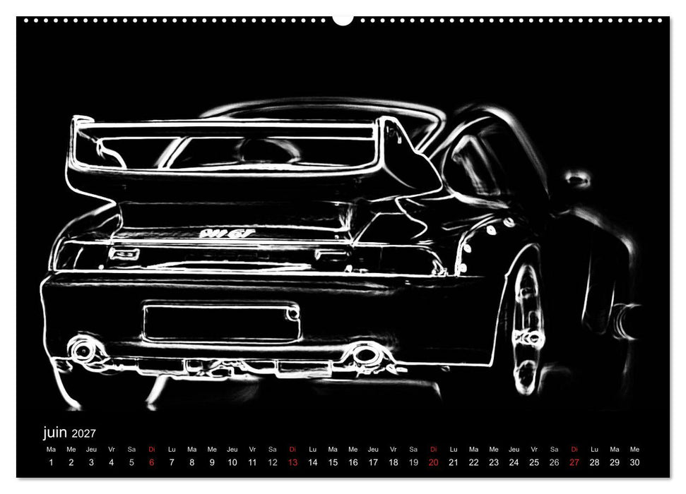 911 Lignes (CALVENDO Calendrier supérieur 2027)