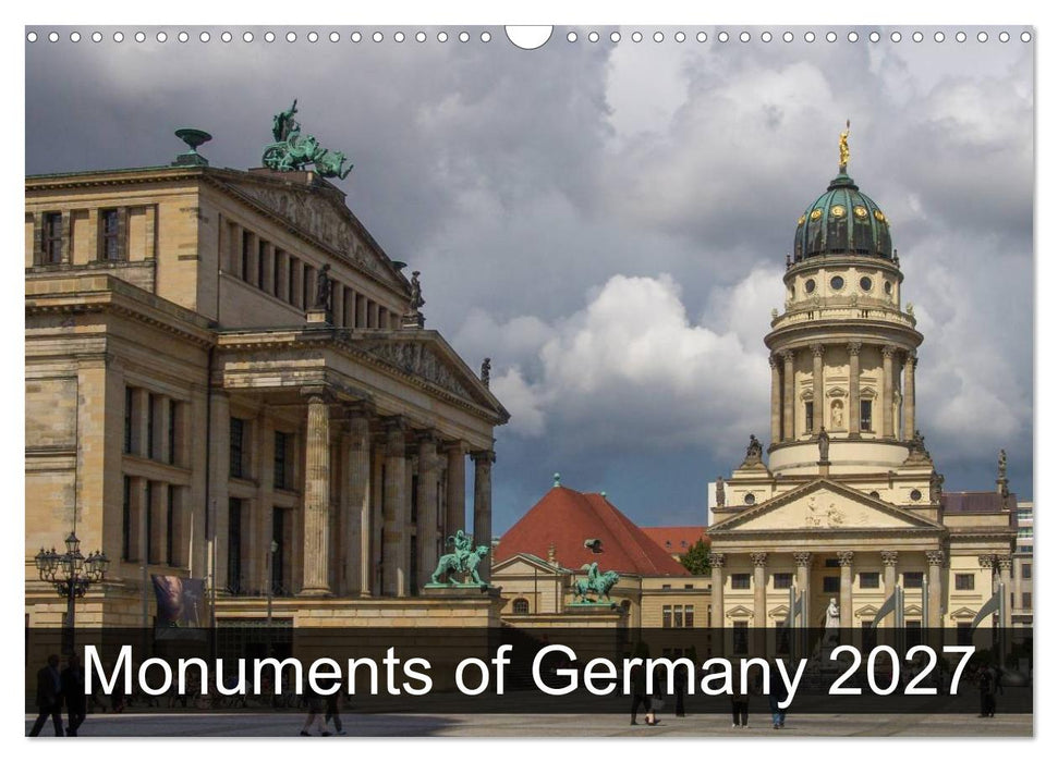 Monuments of Germany 2027 (CALVENDO Monthly Calendar 2027)