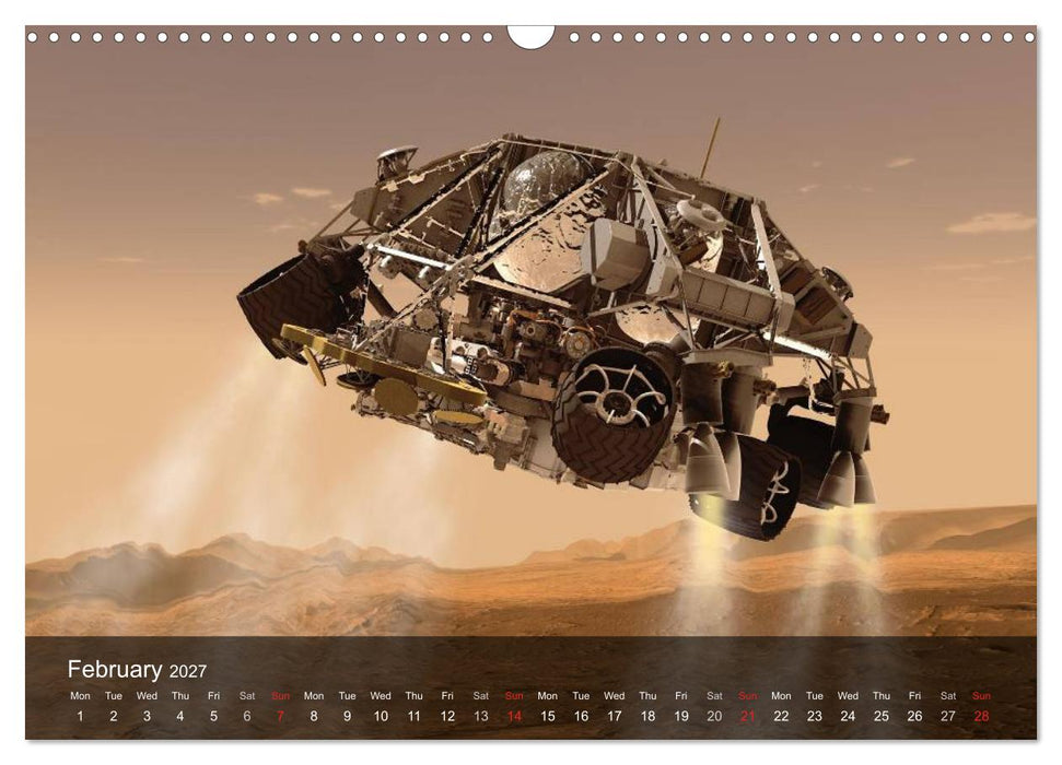 Space and Universe (CALVENDO Monthly Calendar 2027)