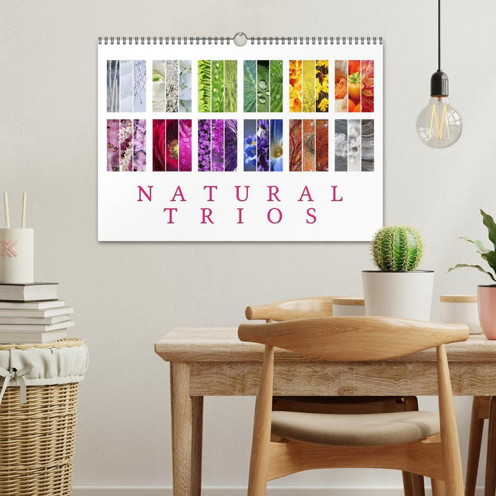 Natural Trios (CALVENDO Monthly Calendar 2027)
