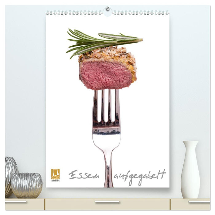 Essen aufgegabelt (CALVENDO Premium Wandkalender 2027)
