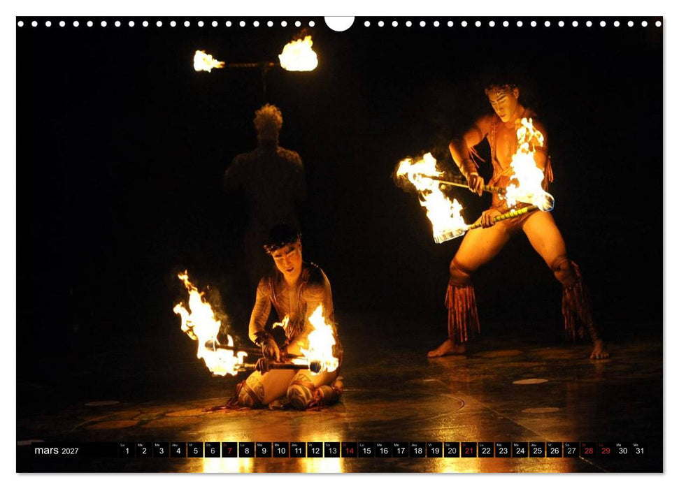 Alegria, Cirque du Soleil (CALVENDO Calendrier mensuel 2027)