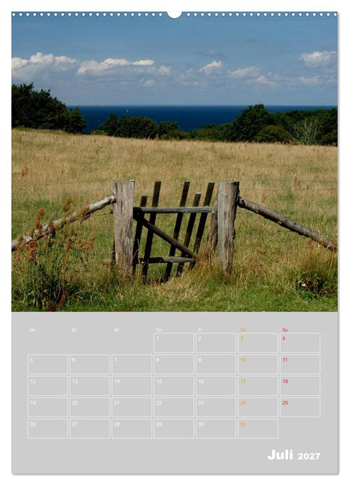 Bornholm - Die Sonneninsel Dänemarks (CALVENDO Premium Wandkalender 2027)