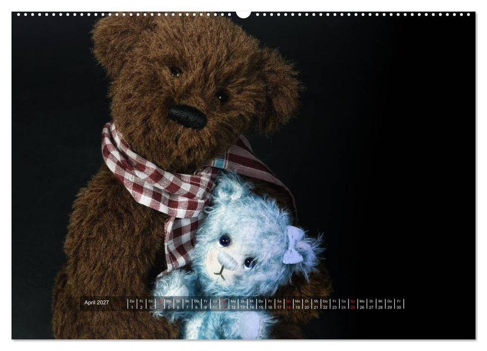 Die Teddys sind los (CALVENDO Wandkalender 2027)