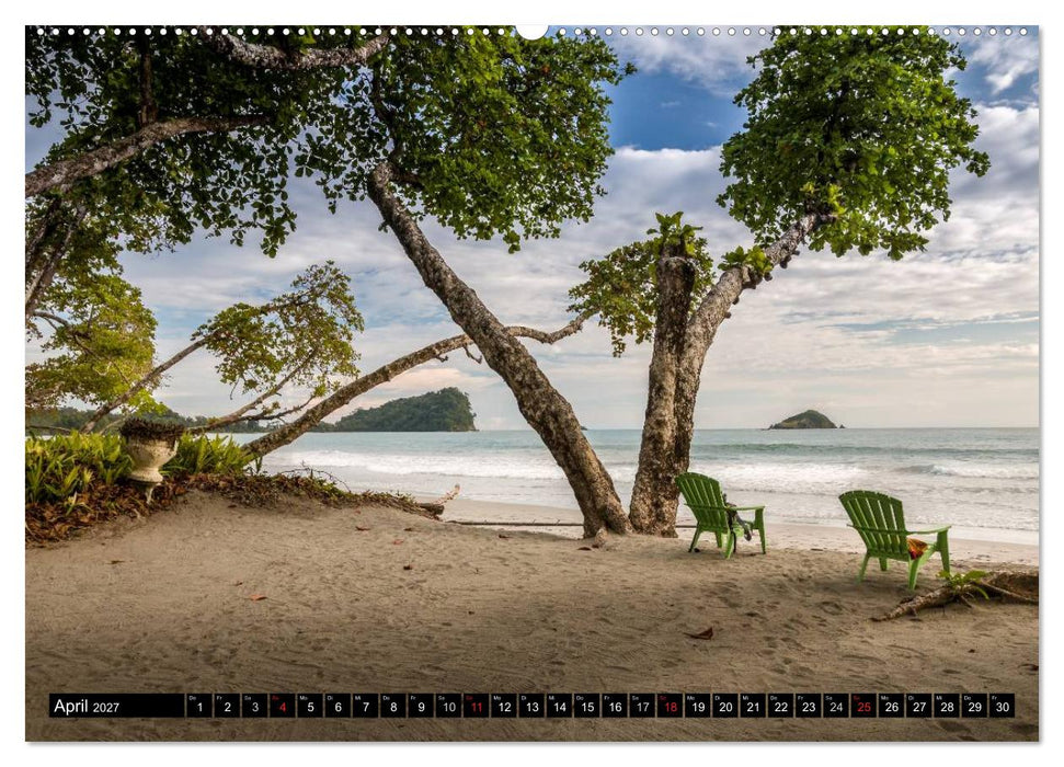 COSTA RICA Farben und Licht (CALVENDO Premium Wandkalender 2027)