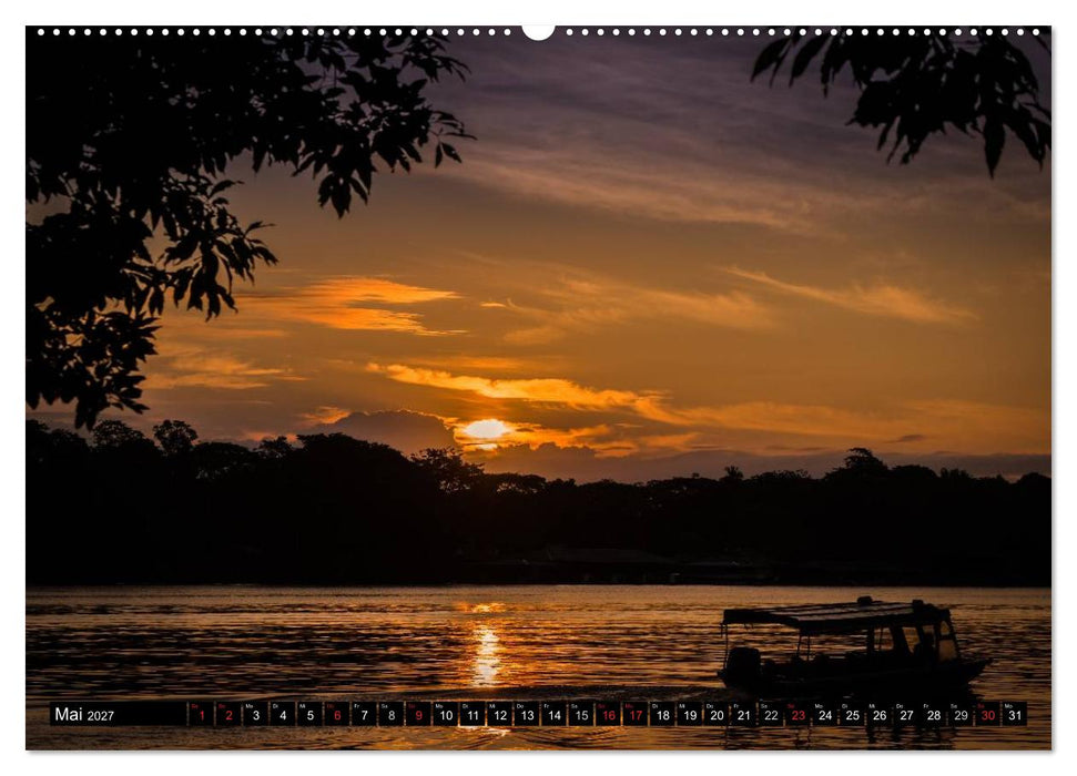 COSTA RICA Farben und Licht (CALVENDO Premium Wandkalender 2027)