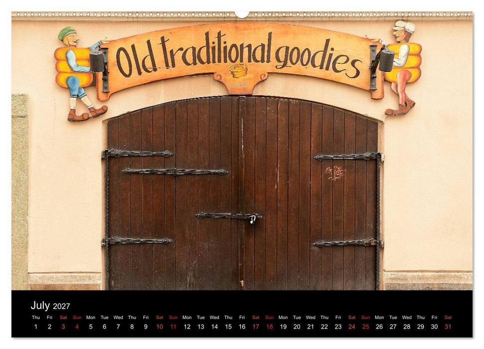 Walking around Prague (CALVENDO Premium-Calendar 2027)